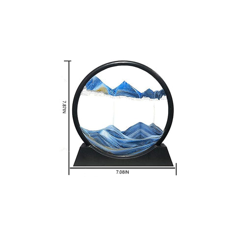 3D Mountain Hourglass